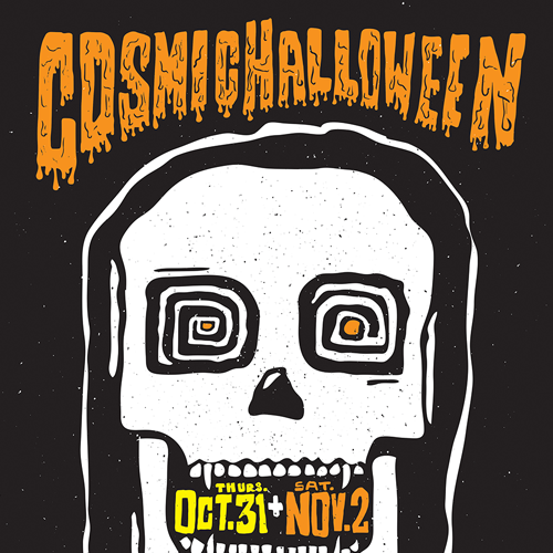 Cosmic Coffee Halloween Poster