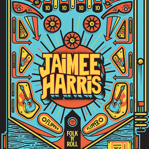 Jaimee Harris Pinball Posters
