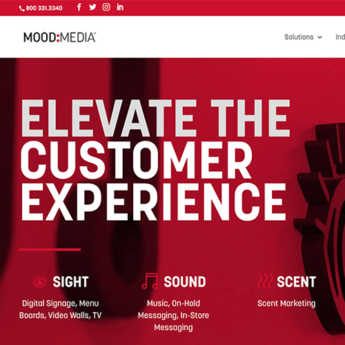 Mood Media Website