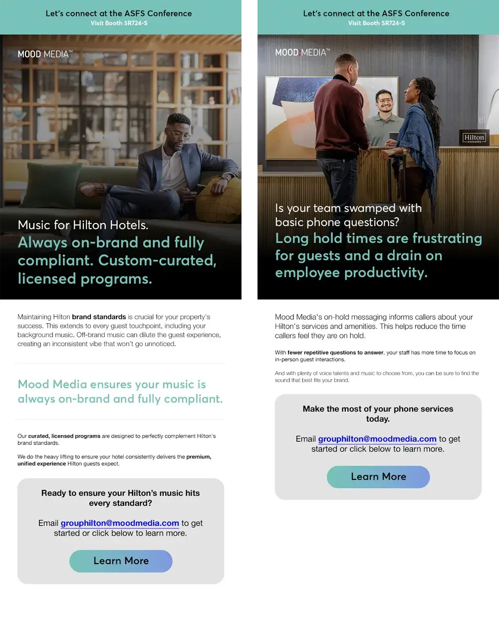 event-trade-show-emails-2 Mood Media email design system example