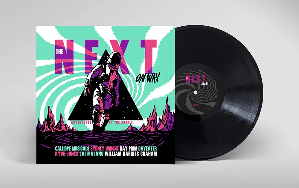 Brad Bond Design - Austin Music Foundation's The Next Album Design