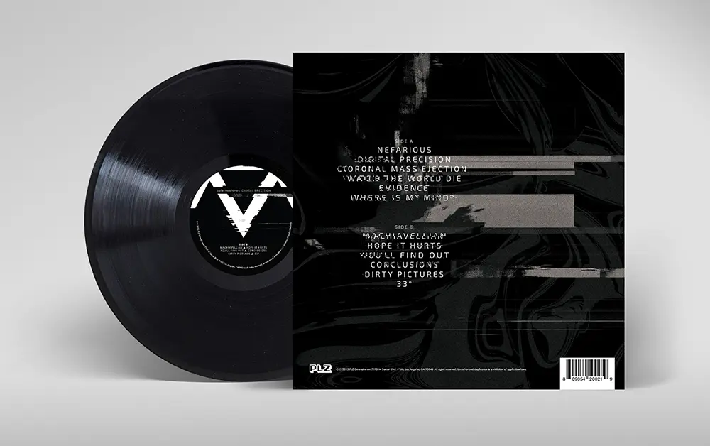 Brad Bond Design - Able Machine's Digital Precision Album Design