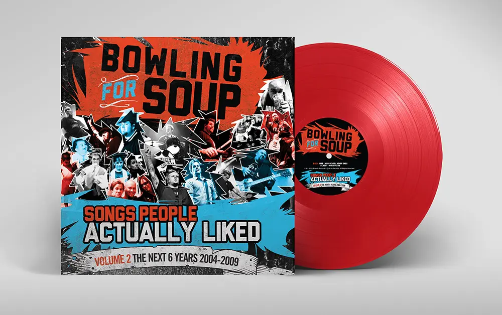 Brad Bond Design - Bowling For Soup's Greatest Hits Volume 2 Album Design