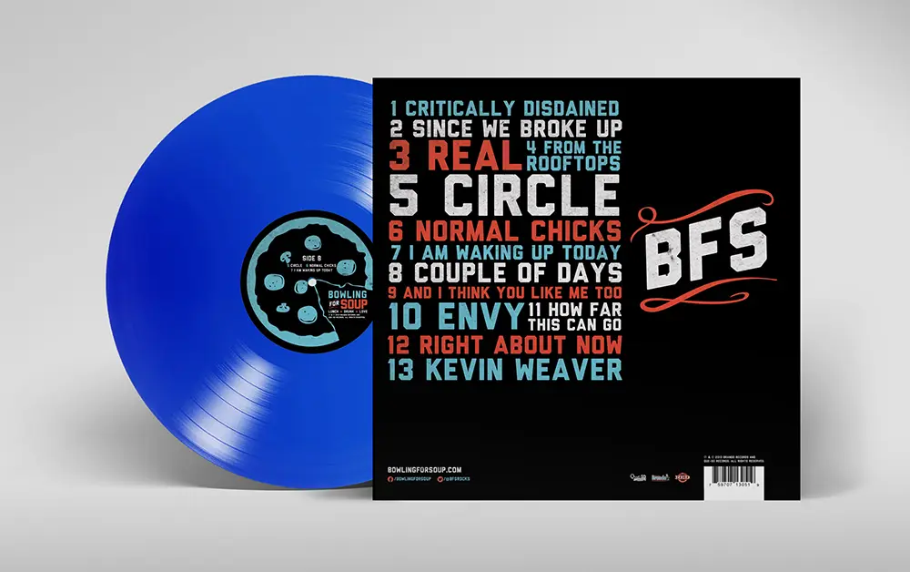 Brad Bond Design - Bowling For Soup's Lunch Drunk Love Album Design