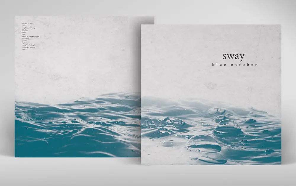 Brad Bond Design - Blue October's Sway Album Design