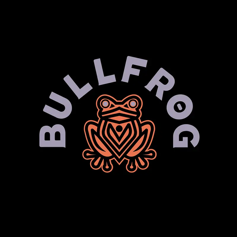 Brad Bond Design - Bullfrog Logo Design