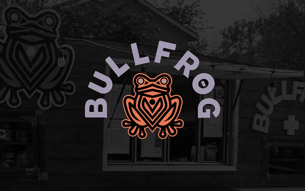Brad Bond Design - Bullfrog Logo Design