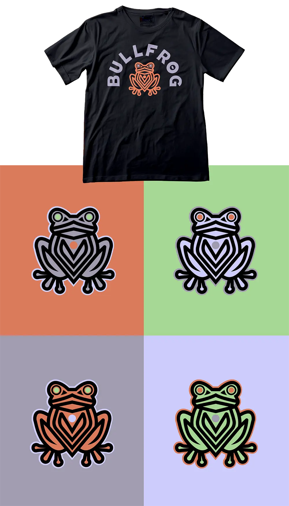 Brad Bond Design - Bullfrog Logo Design