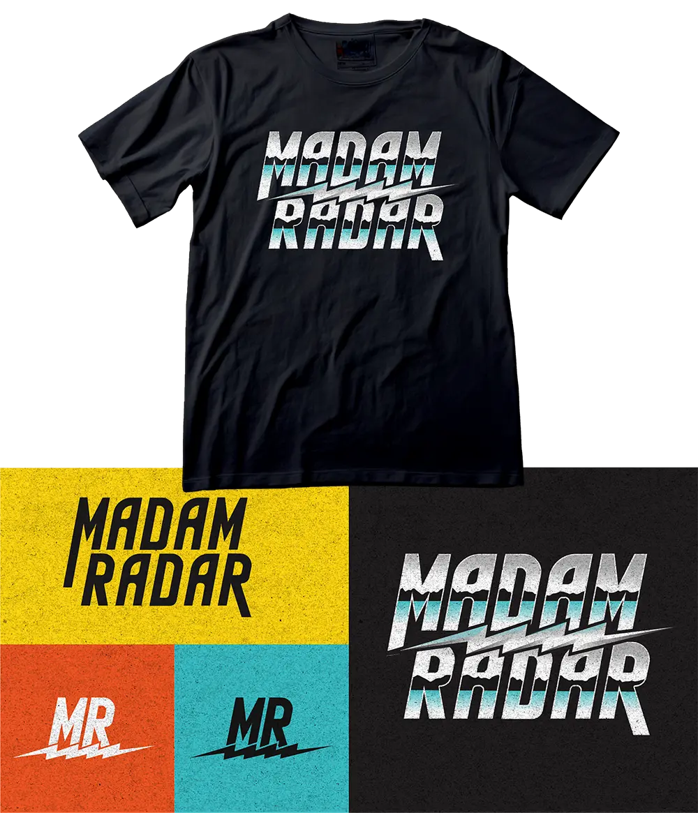 Brad Bond Design - Madam Radar Logo & Branding