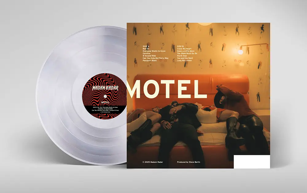 Brad Bond Design - Madam Radar Motel Album Design