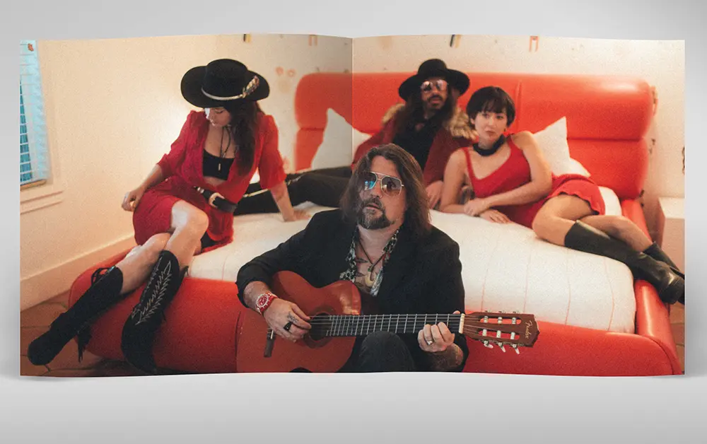 Brad Bond Design - Madam Radar Motel Album Design