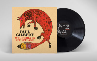 Paul Gilbert Werewolves Album Design