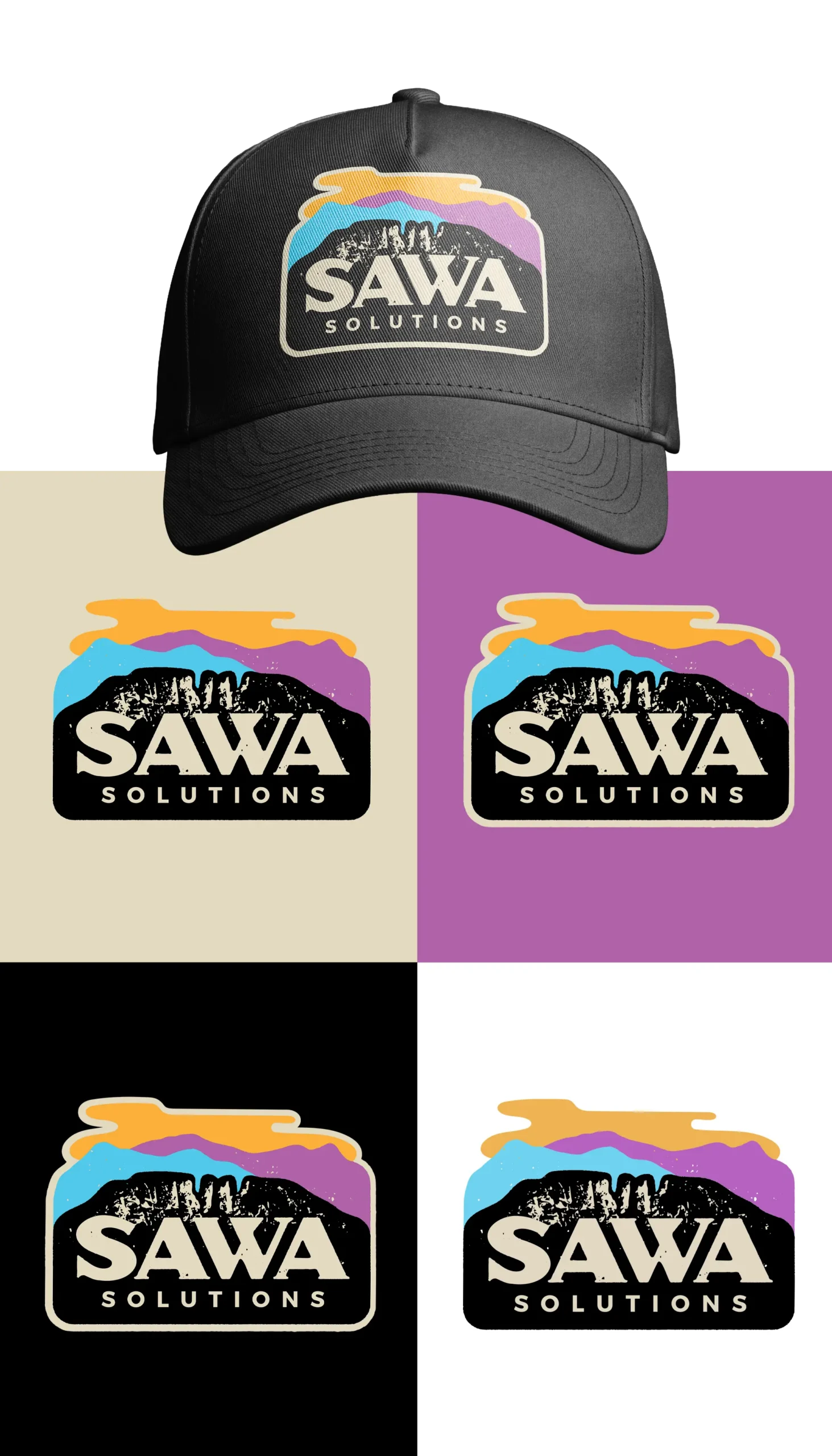 Brad Bond Design - SAWA Solutions Logo & Branding