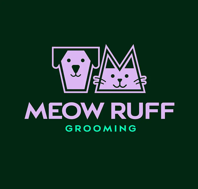 Brad Bond Design - Meow Ruff Logo & Branding