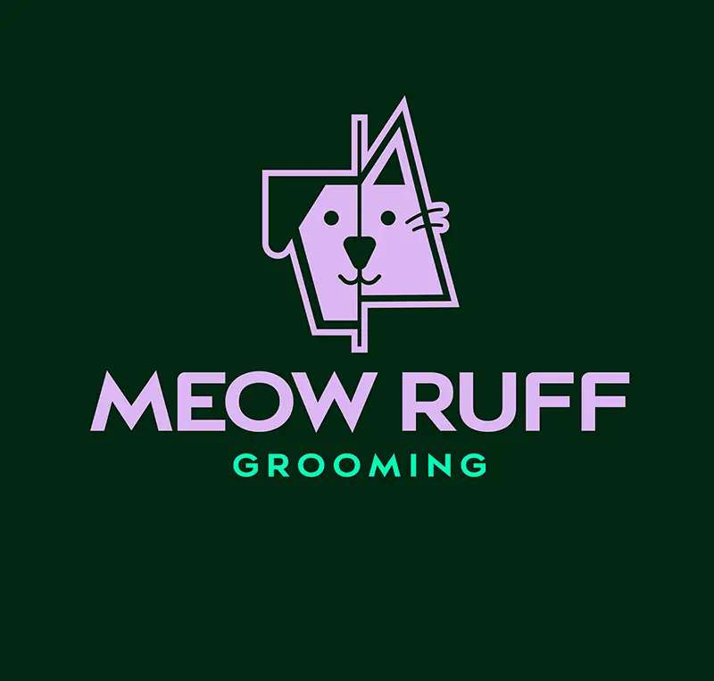 Brad Bond Design - Meow Ruff Logo & Branding
