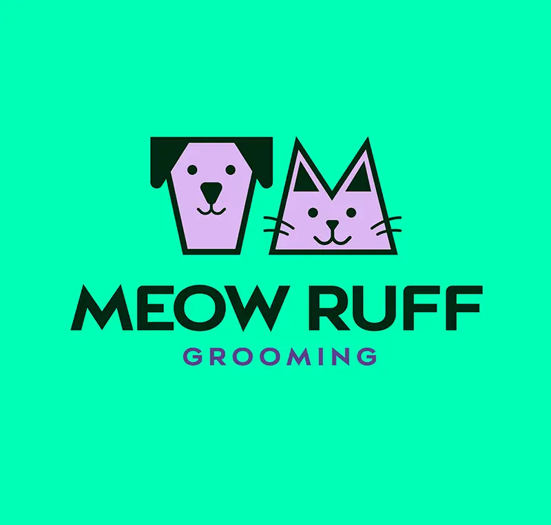 Brad Bond Design - Meow Ruff Logo & Branding