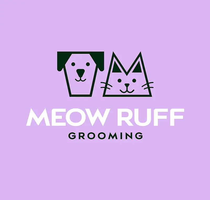 Brad Bond Design - Meow Ruff Logo & Branding