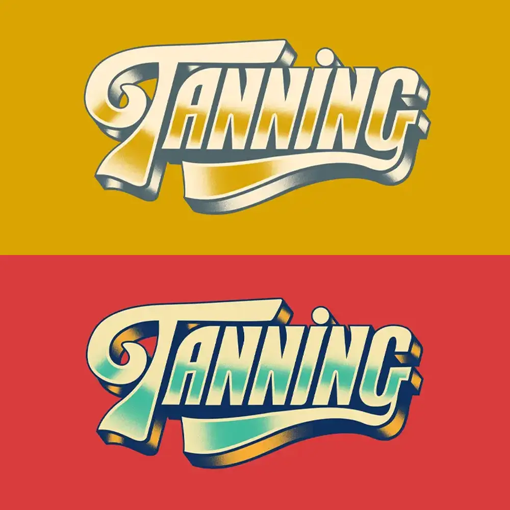 Brad Bond Design - Tanning Logo
